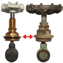 Ver imagem 3 de Reparo Registro de Gaveta Nery 3/4 - 289021K100 Blukit