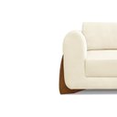 Ver imagem 5 de Sofá 3 Lugares 200cm Linho Djon Branco Pérola