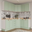 Ver imagem 2 de Cozinha Modulada 6 Peças com Tampo 3 Aéreos e 3 Balcões Arizona CabeCasa MadeiraOriginals