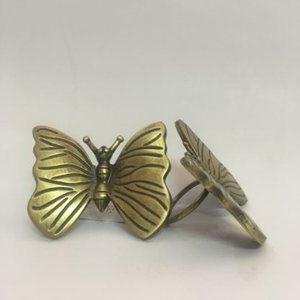 Porta Guardanapo Em Metal Borboleta – Unidade Rosé