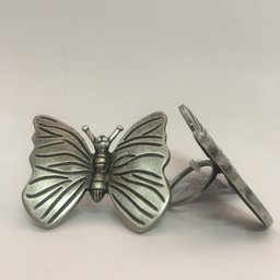 Porta Guardanapo Em Metal Borboleta – Unidade Rosé - 4