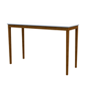 Ver imagem 2 de Aparador NOAH pequeno MDF Branco e Madeira 90x75x35 Donna 0204AAP01