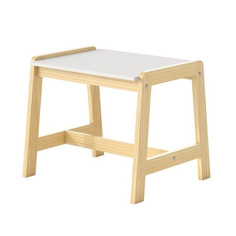 Mesa Infantil Castelo Casatema MadeiraOriginals Branco/Marrom