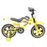 Bicicleta Infantil Moto Cross Aro 14 Unitoys Amarelo - 3