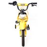 Bicicleta Infantil Moto Cross Aro 14 Unitoys Amarelo - 2