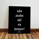 Ver imagem 5 de Kit 3 Quadro Frases Motivacionais Preto Sucesso Fé Mdf 28x20cm