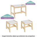 Ver imagem 4 de Mesa com 2 Banquetas Infantis Madeira Maciça/MDF Castelo Casatema MadeiraOriginals