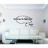 Adesivo Decorativo Frases Livrai-me de Todo Mal Amém - 1