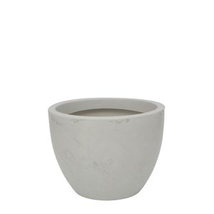 Vaso Verona 40 X 30 Cm Vasart 17 - Antique Branco