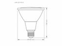Ver imagem 2 de Lâmpada Led Par 38 14W E27 IP65 Dimerizável Taschibra Bivolt 2700K Luz Quente Único