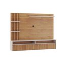 Ver imagem 2 de Painel para TV até 65 Polegadas MDF 180,5CMX149CM 1 Porta Provence Viero Bege