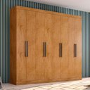 Ver imagem 2 de Guarda Roupa Casal Prime 1684 Freijó - Araplac