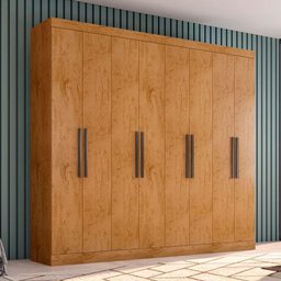 Guarda Roupa Casal Prime 1684 Freijó - Araplac - 2