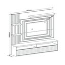 Ver imagem 3 de Painel para TV até 65 Polegadas 1 Porta Provence Viero