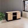 Armário para Escritório 2 Portas Credenza Espresso Móveis - 1
