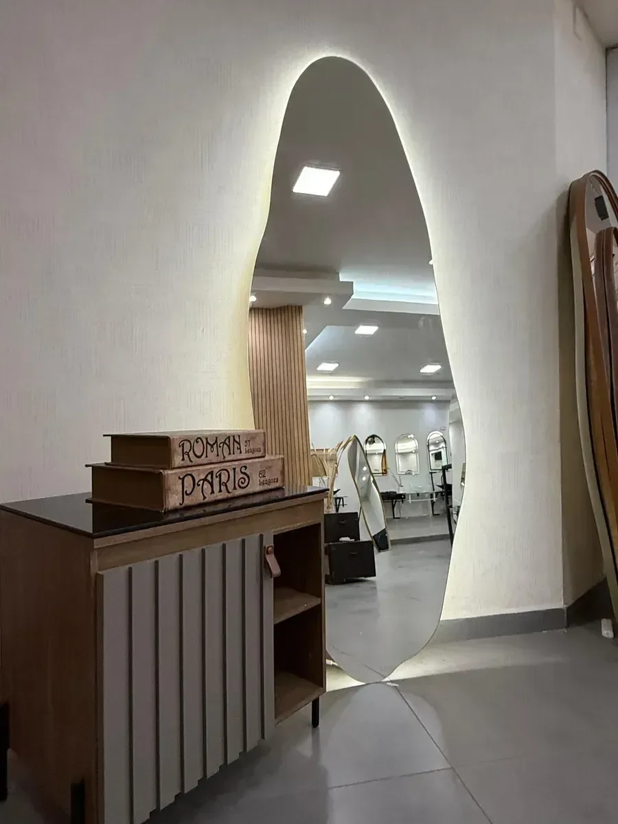 Espelheira 170x50 E05 Polido Sup Par Led Branco Bivolt