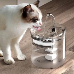 Bebedouro Fonte de Agua Cao Gato Cachorro Pet Animal de Estimaçao 2 Litros Usb Filtro Automatico Res - 3