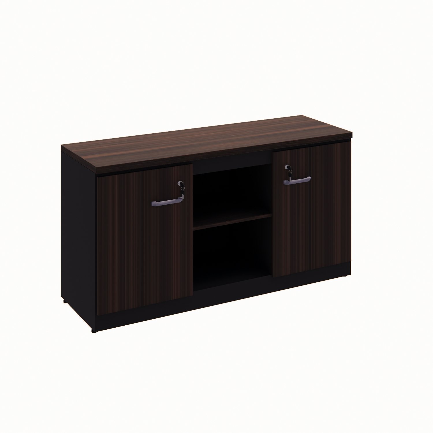 Armário para Escritório 2 Portas Credenza Espresso Móveis - 3