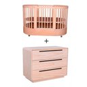 Ver imagem 1 de Quarto Bebê Completo Com Berço e Cômoda Coleção Wave Divicar