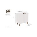 Ver imagem 4 de Balcão de Cozinha 2 Portas Branco Fosco 1529 - Genialflex