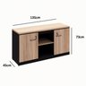 Armário para Escritório 2 Portas Credenza Espresso Móveis - 4