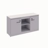 Armário para Escritório 2 Portas Credenza Espresso Móveis - 3