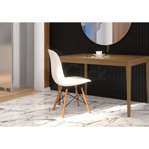 Cadeira Eiffel Charles Eames Pés Palito Para Escritório AJL Cadeira Eames