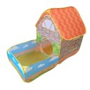 Ver imagem 1 de Barraca Casinha Infantil Cabana Criança Tenda Desmontável Toca Dobrável Portátil Piscina de Bolinhas