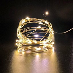Fio de Fada Led Decoração Cordão de Luz 5mts - Branco Quente - 2