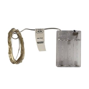 Fio de Fada Led Decoração Cordão de Luz 5mts - Branco Quente