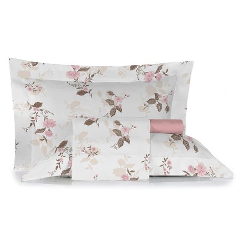 Jogo de Cama Queen Size 300 Fios Nova América - Antonela (7902)