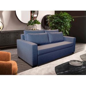 Sofá Cama 02 Lugares Elus_MM que se Transforma em Sofá Cama De Casal Resistente e Confortável em Lin