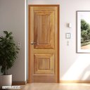 Ver imagem 1 de Folha de Porta de Madeira Maciça Tauari 210x62x3,3 Basalto Jomadi