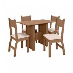 Conjunto Mesa 4 Cadeiras Milano Poliman - 2