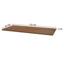 Ver imagem 2 de Tampo para Balcão 120cm Veneza Marrom/Noce