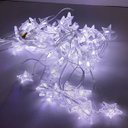 Ver imagem 1 de Pisca Cortina Estrelinhas Enfeite Natal 80 Led 3x1m 110-220v