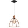 Pendente Trio Aramado Poptem veneza com lâmpada st58 220v cobre - 4