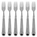 Ver imagem 1 de Jogo 6 Garfos Jumbo para Churrasco 20cm Aço Inox Prateado Nobre Robusto