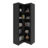 Estante Armário de Canto Multimóveis CR25034 Preto - 1