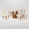 Conjunto Sala de Jantar Mesa Medelin com 6 Cadeiras Venus  - 2