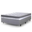 Ver imagem 1 de Conjunto Box Solteiro Évora One Side Pillow Top Base Idea Baixo 88x188cm - 67451
