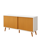 Ver mais imagens de Buffet Aparador 2 Portas de Correr Moderno MDF MDP com Pé de Madeira Reforçado