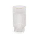 Ver imagem 4 de Home Mesa Posta Jogo de Copos com Borda Dourada Lines 400ml 2 Peças Cristal