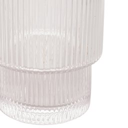 Home Mesa Posta Jogo de Copos com Borda Dourada Lines 400ml 2 Peças Cristal - 5