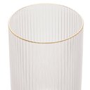 Ver imagem 6 de Home Mesa Posta Jogo de Copos com Borda Dourada Lines 400ml 2 Peças Cristal