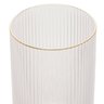 Home Mesa Posta Jogo de Copos com Borda Dourada Lines 400ml 2 Peças Cristal - 6