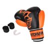 Kit Boxe Luva Pretorian Performance 16OZ Bucal e Bandagem Pretorian Fight Laranja Fluorescente - 1