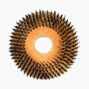 Ver imagem 1 de Escova de Aço 350 Mm sem Flange para Enceradeira Bralimpia, Eletrolux, Romher, Deep Clean entre Outr