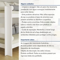 Beliche Solteiro 100% MDF 95cm x 211cm Flórida - 7