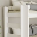 Ver mais imagens de Beliche Solteiro 100% MDF 95cm x 211cm Flórida Branco